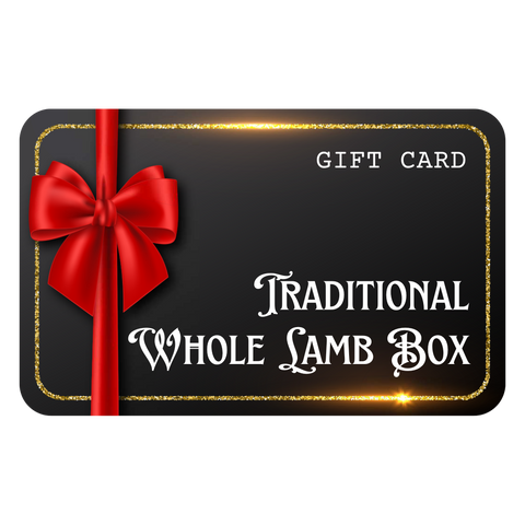 Gift Card - Whole Lamb Box